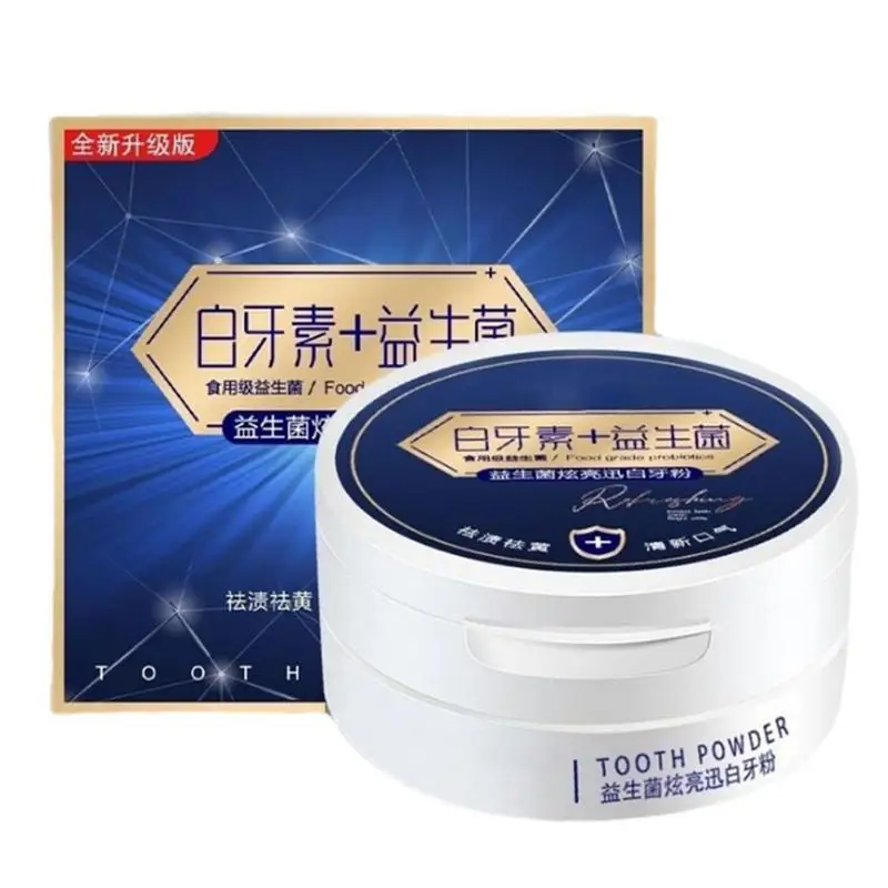 

Tooth Powder Teeth Stain Remover Teeth Whitening Powder Teeth Polisher Refreshing Mint Flavor Tooth Cleaning Powder For Shine