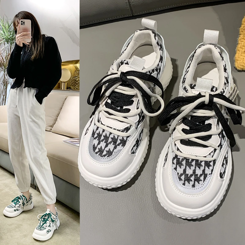 

Ladies Luxury Designer Shoes For Women Sneakers Tenis Feminino Basket Femme 2022 Woman Vulcanize Shoes Platform Sneaker Baskets