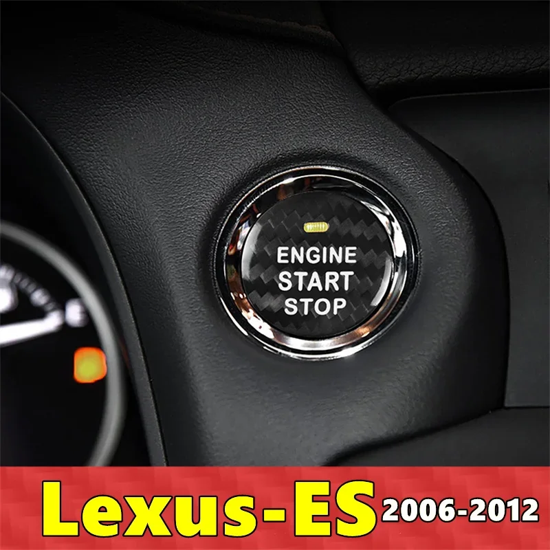 Для Lexus ES автомобильный двигатель кнопка запуска и остановки крышка наклейка из