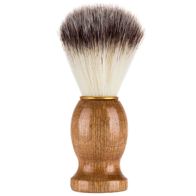 

Men Shaving Beard Brush Badger Hair Shave Wooden Handle Facial Cleaning Appliance High Quality Pro Salon Tool