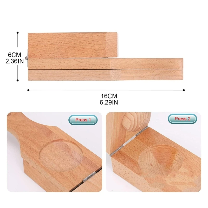 Crispys Tostones для жареных чипсов и чашек деревянная дробилка банановых тортов Tostonera