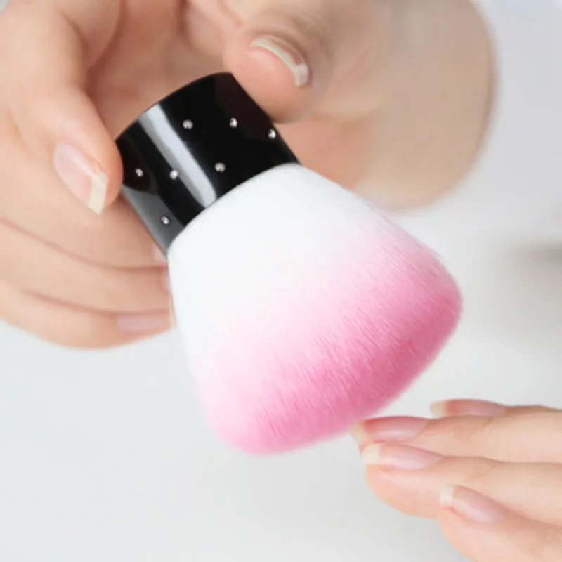 

Soft Nail Cleaner Brush Mini Stainless Steel Handle Remove Dust Small Angle Cleaning Brush For Nail Art Care Manicure Tools