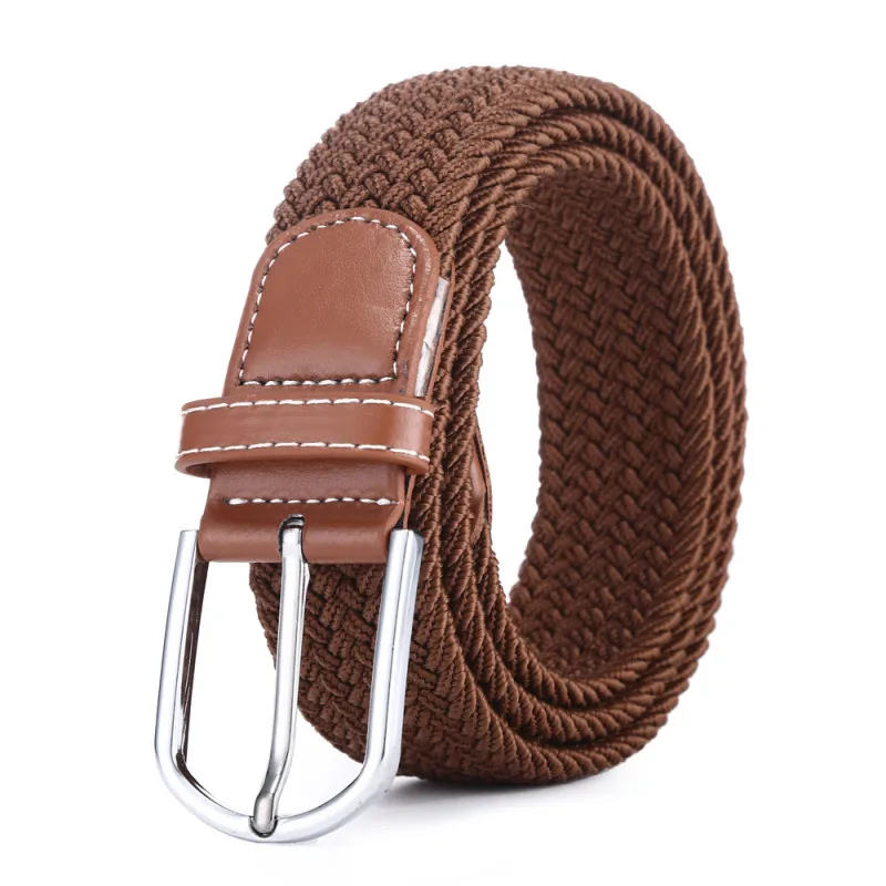 

Fashion Casual Canvas Wristband For Men and Girls Leather Belt Strech Band