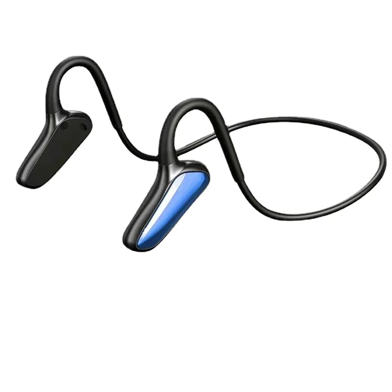 

New Bone Conduction Concept Headphones Bluetooth 5.0 Portable Sports Waterproof Wireless In Ear Fitness Headset With Microphones