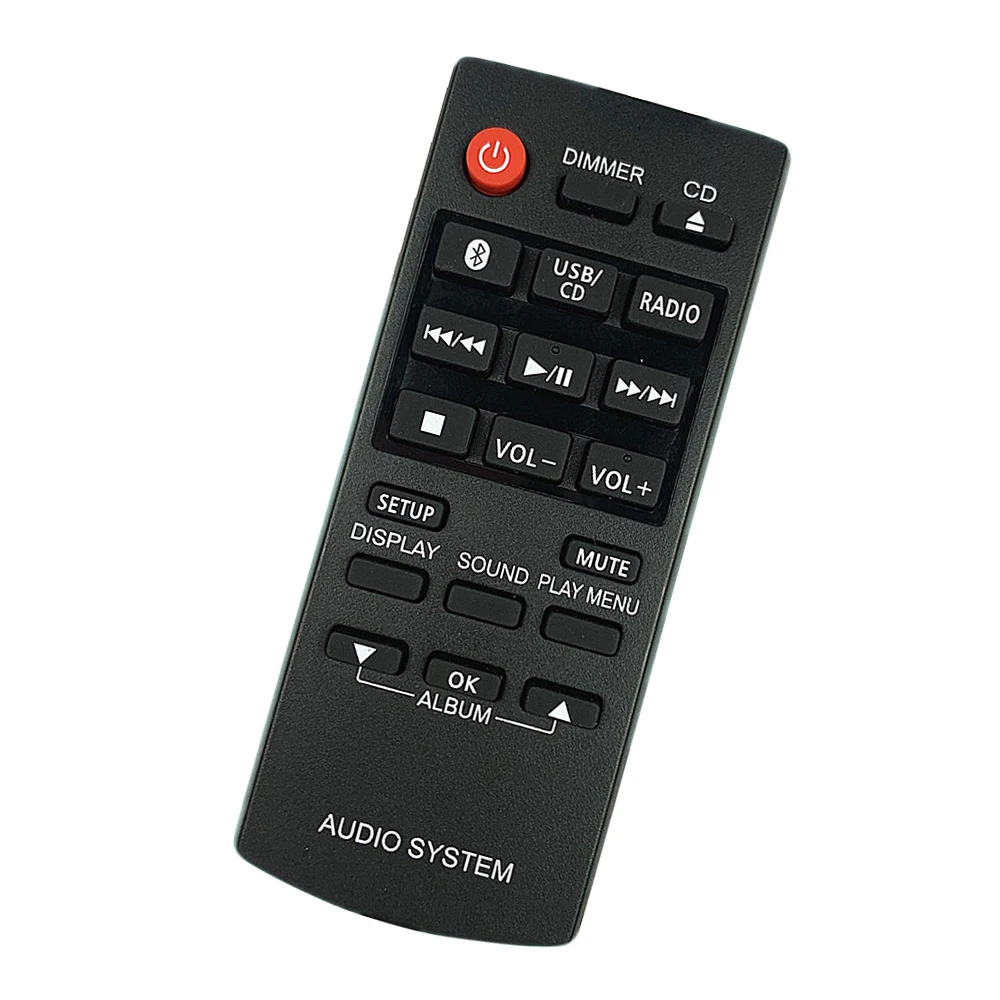 Remote Control For Panasonic N2QAYB001019 N2QAYB001093 SA-AKX200 SA-UX100 SC-UX100 SC-PM250EG Micro CD Stereo Audio System