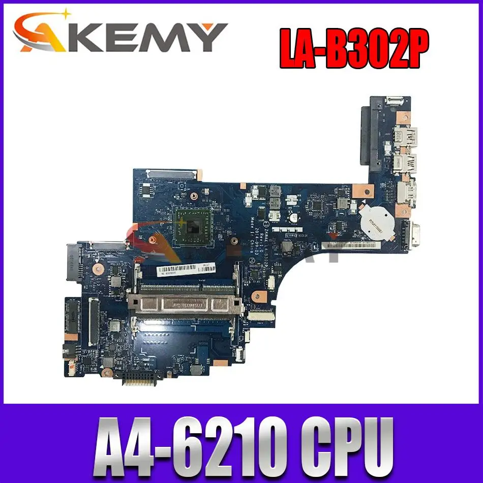 

FOR Toshiba Satellite C55 C55D series Laptop Motherboard W/ FOR A4-6210 CPU K000890970 LA-B302P ZKWAE DDR3 Test 100% good