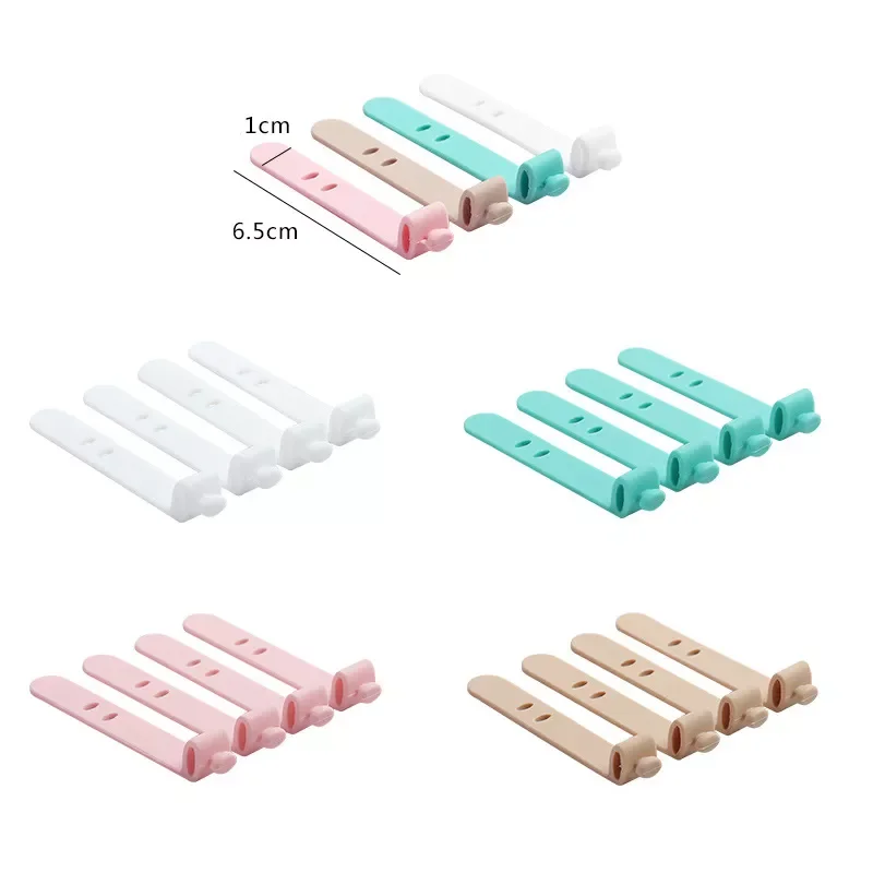 

Cable Organizer USB Cable Winder For Lightning Micro USB Type C Free Length 1/2/3/4//5M Cable Clip Office Desktop Management