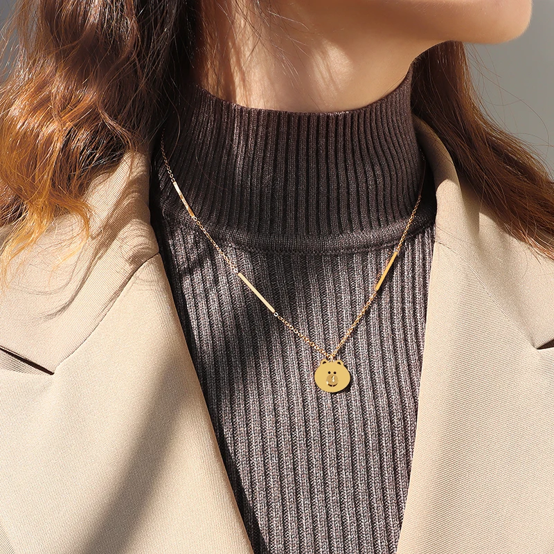 

CINSY Pendants Jewelry For Women Collares Para Mujer Trending Products Chains Necklace For Women Goth Necklaces Necklace Choker