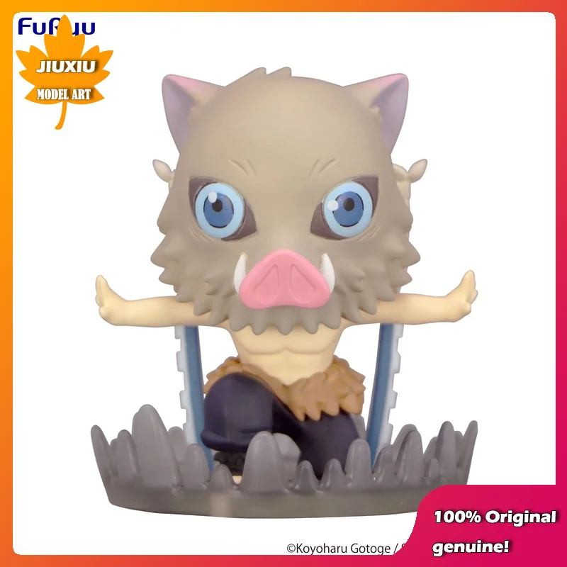 

FuRyu Original:Demon Slayer Hashibira Inosuke 7cm PVC Action Figure Anime Figure Model Toys Figure Collection Doll Gift