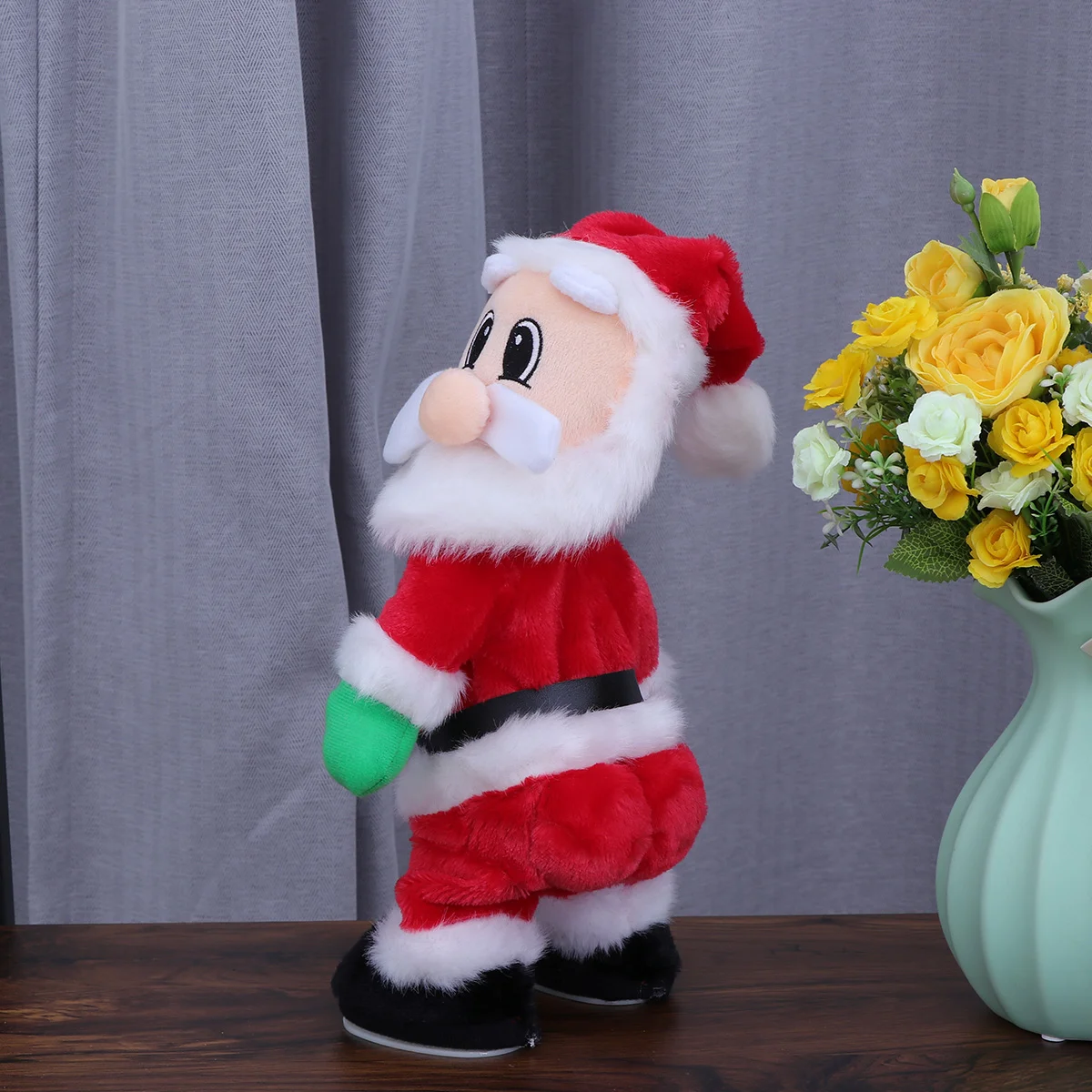Электрическая игрушка Санта-Клауса плюшевые фигурки игрушки забавные тверкинги