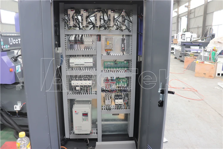 AccTek фрезерный станок с ЧПУ для резьбы по дереву модель автомобиля 3d Syntec система