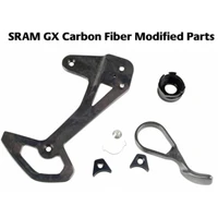 bike rear derailleur cage shifter lever modified part carbon fiber for sram gx bicycle modified guide plate lever bike accessory