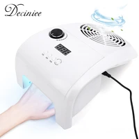 powerful nail dust collector fan 2 in 1 nail uv light nail dryer beauty salon nail art machine vacuum cleaner manicure tools