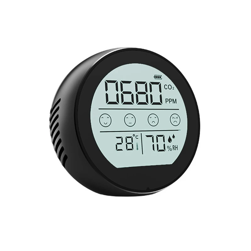 

Super Long Standby Time Air Pollution CO2 Detector 3 In 1 NDIR Infrared Sensor Temperature Humidity CO2 Detector