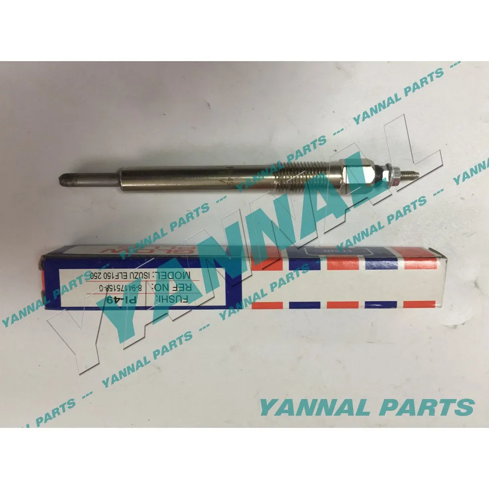 

Патрон свечения для двигателя ISUZU 4JA1 4JA1T 4JB1 4JB1T ELF150 250 350, 4 шт.