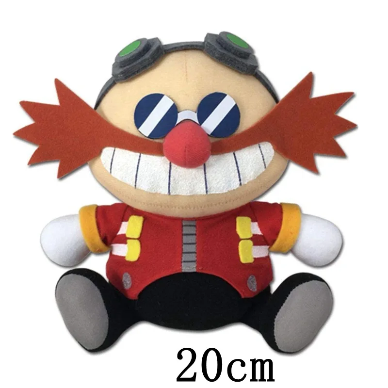 

20cm 30cm Anniversary the Hedgehog Modern Dr. Eggman Plush Toy, Red Doctor Eggman Tomy
