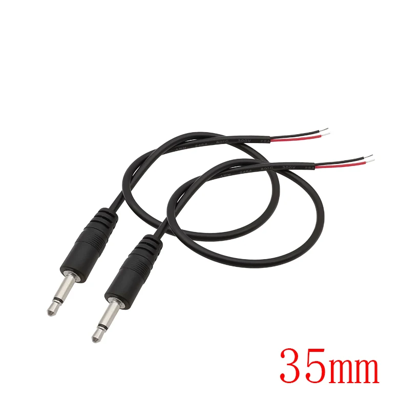 

2 шт. 2,5 мм 3,5 мм удлинитель кабеля