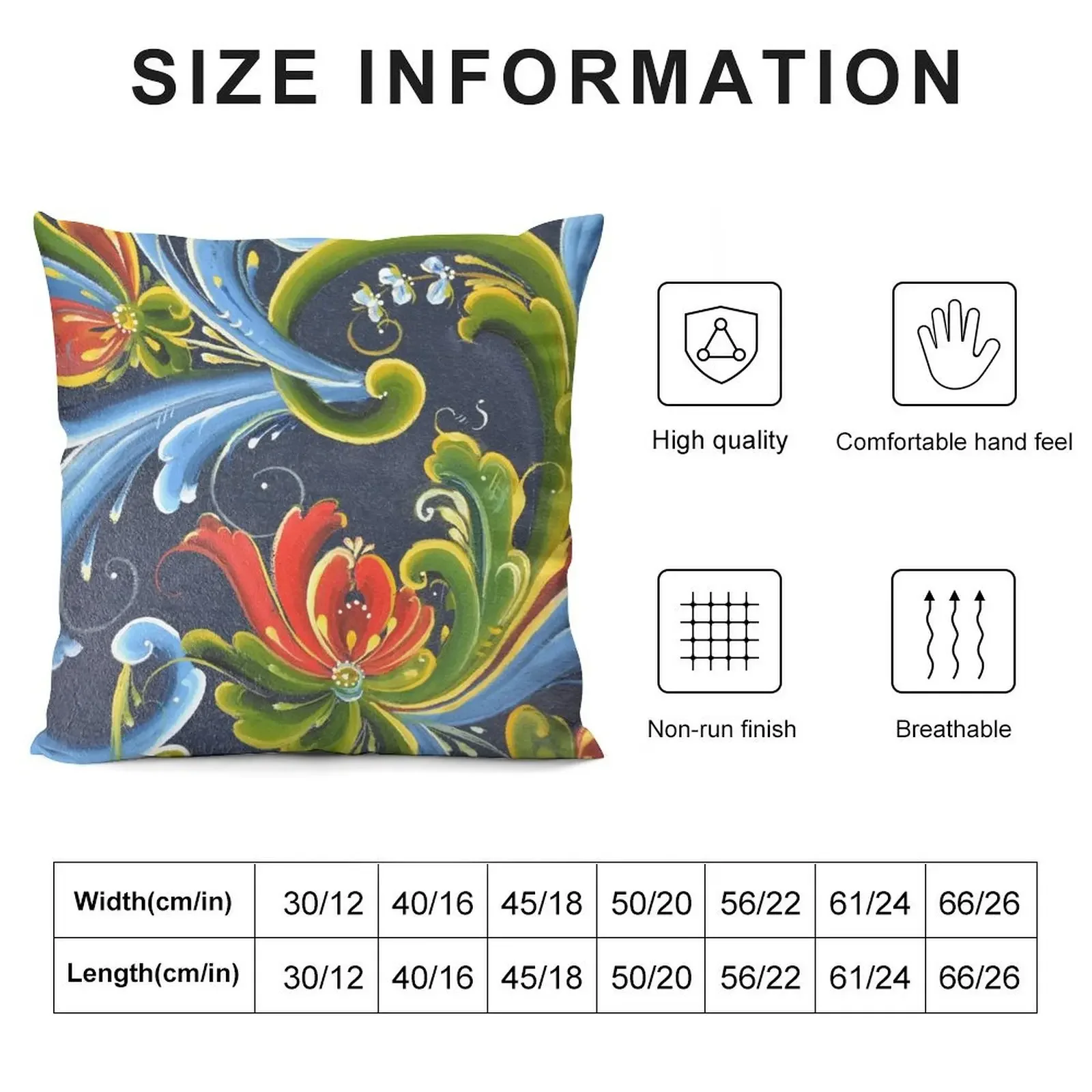 Telemark Rosemaling из Норвегии декоративная подушка чехлы для диванов гостиной