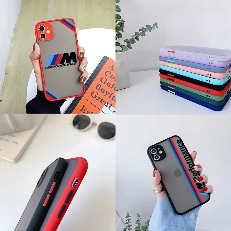 

Luxurious BMW Sports Car Phone Case For IPhone 13Pro 12 11 14 Pro Max Mini 8 7 6 Plus SE2020 XS Max X XR 2023 Hot Matte Cover
