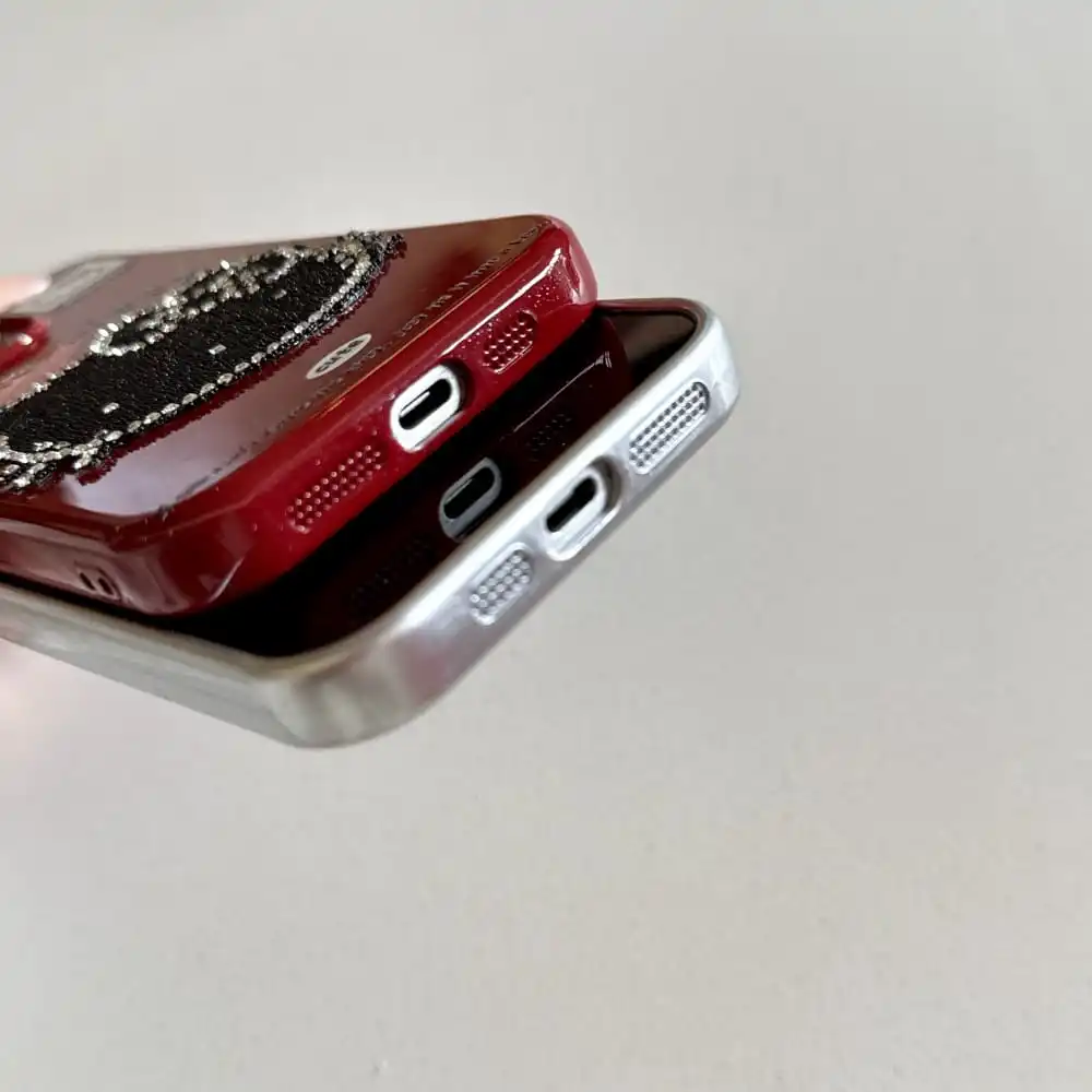 Милый мультяшный аниме-роль с вспышкой и бриллиантами Hello Kitty чехол для телефона