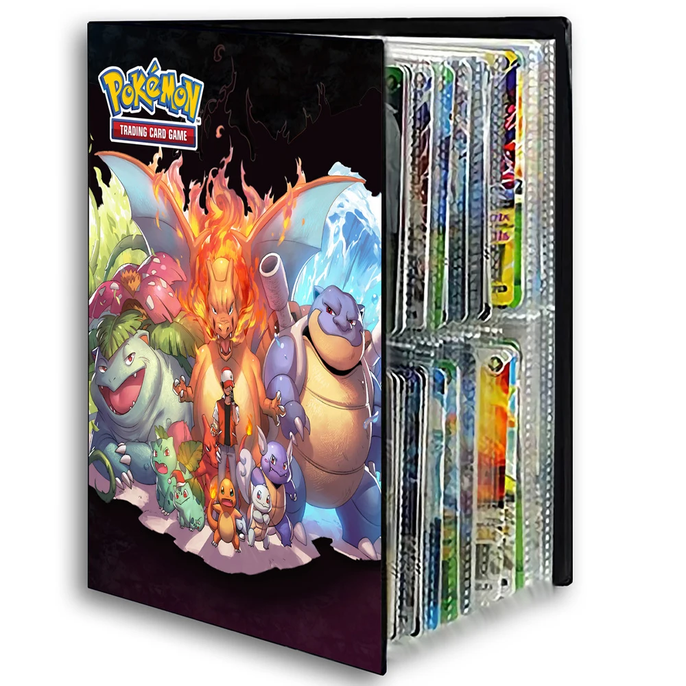 Карты Pokemon 240 шт. держатель Альбом игрушки для детей коллекционный альбом книга
