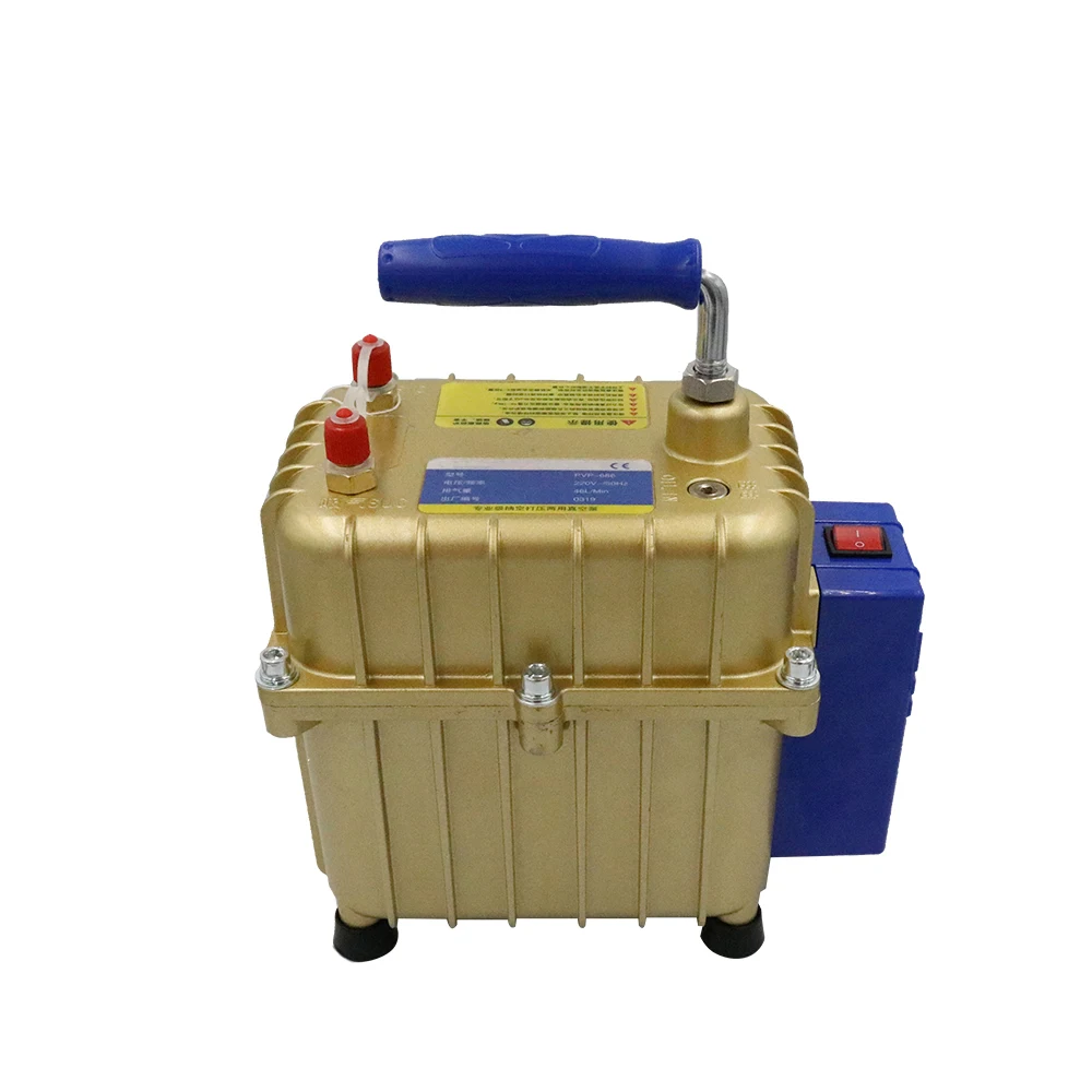 

120cc 46L/min high pressure and vacuum pump air pump HVAC R134A R410 refrigeration manifold gauge vacuum pump