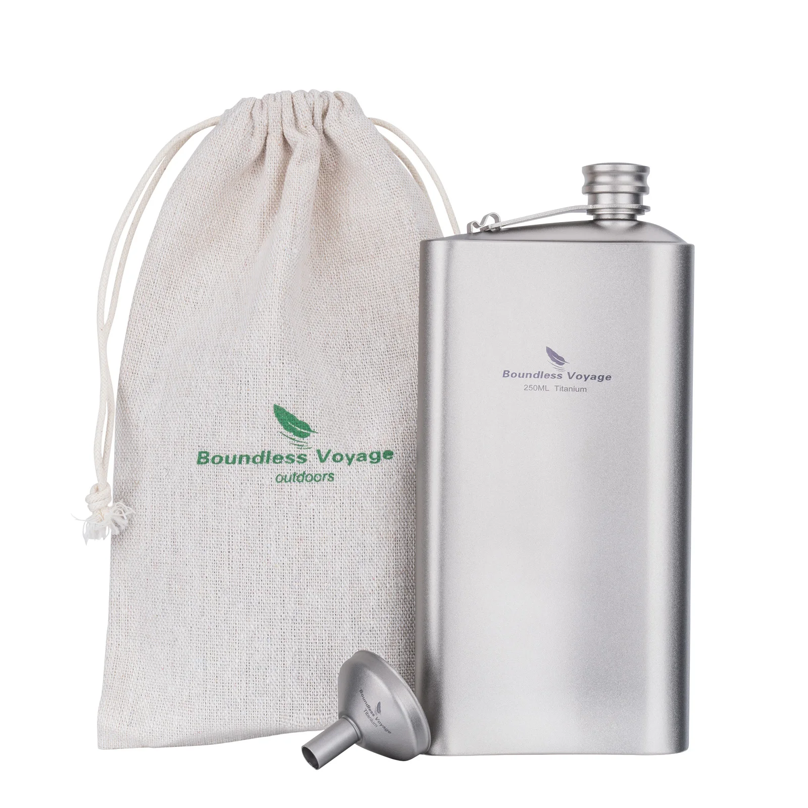 

Титановая фляга Boundless Voyage