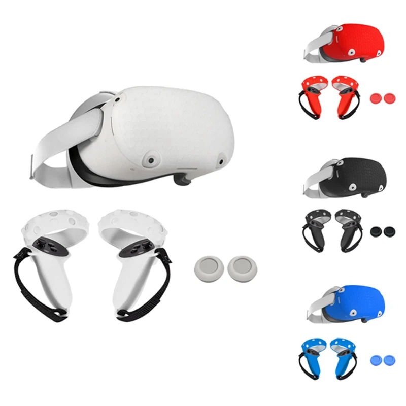 

Новый защитный чехол для Oculus Quest 2 VR Touch Controller Handle Grip, силиконовый чехол с полной защитой