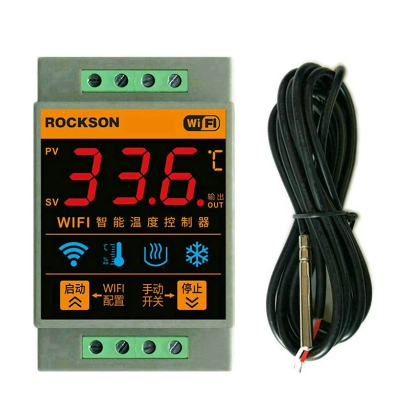 

Solar Water Heater Project WIFI Mobile Phone Remote Intelligent High And Low Temperature Difference Controller