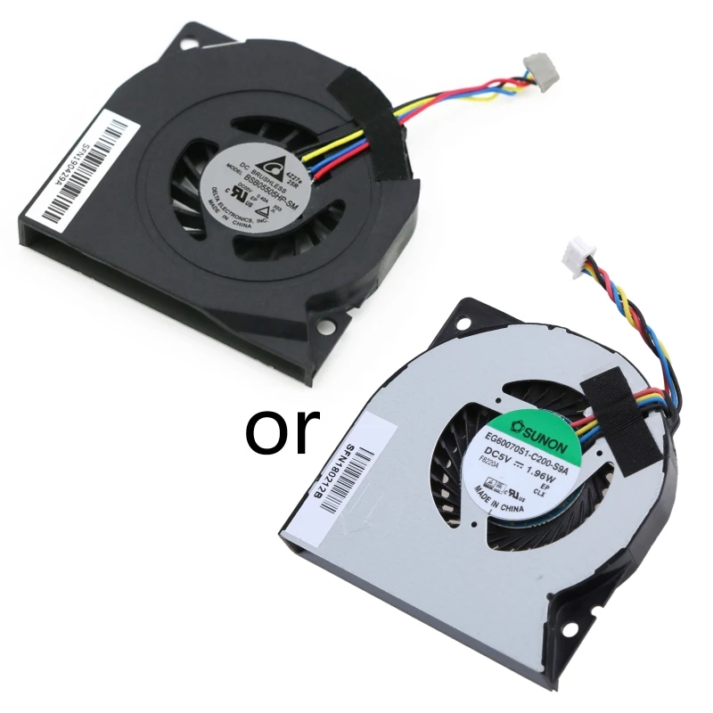 

DC бесщеточный кулер для процессора ноутбука, вентилятор для intel NUC5i3RYH NUC5i3RYK NUC5i5RY DC 5 В 0.4A 4-контактный 4-контактный радиатор для ноутбука