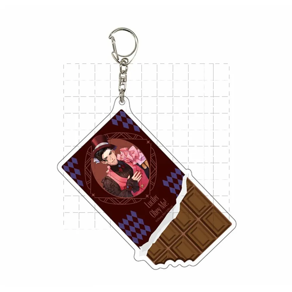 Брелок для ключей игры 2-Obey Me кукла в стиле аниме Asmodeus Belphegor Lucifer Mammon Leviathan Beelzebub