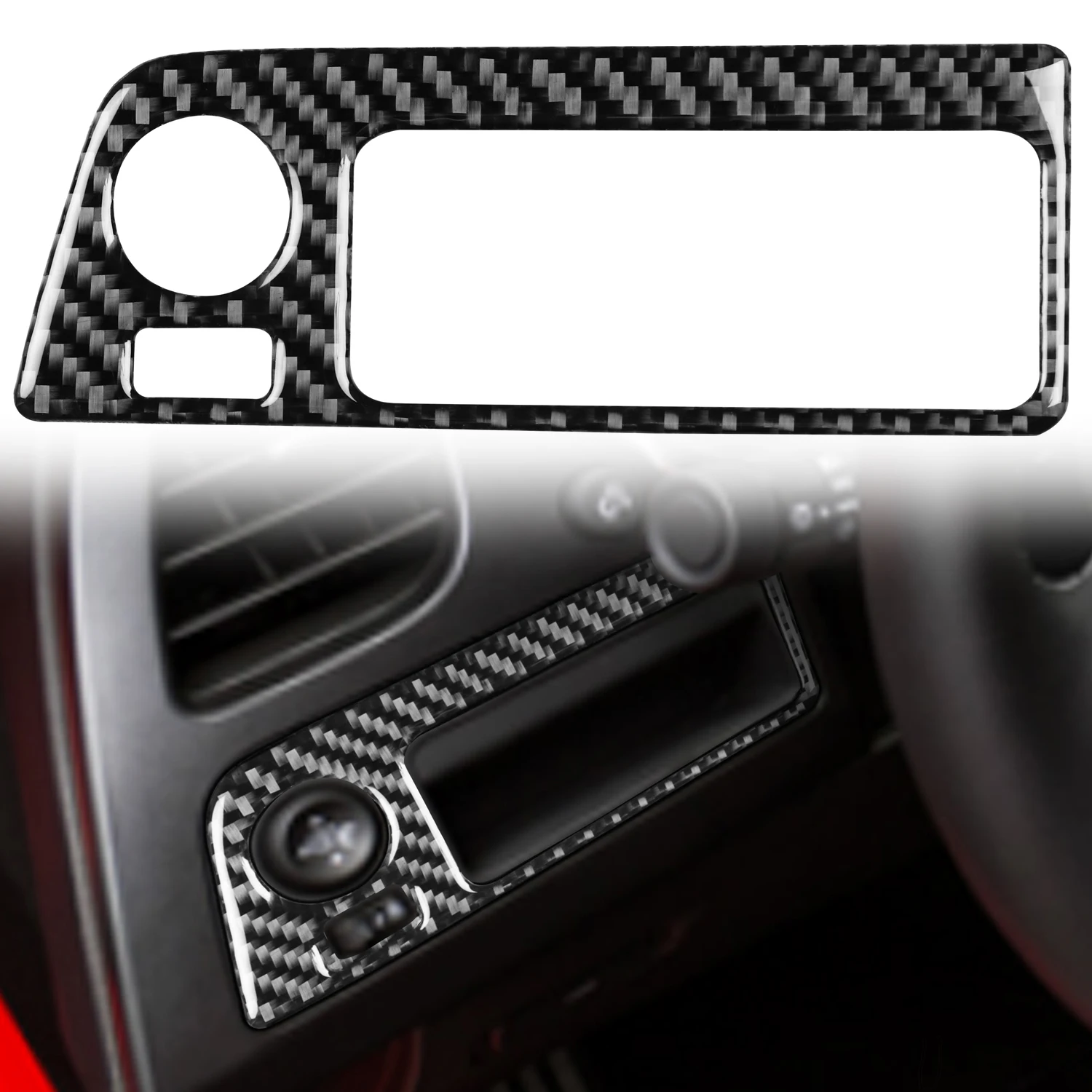 

LHD! Автомобильные аксессуары, настоящая внутренняя отделка из углеродного волокна для Chevrolet Corvette C7 2014-2019