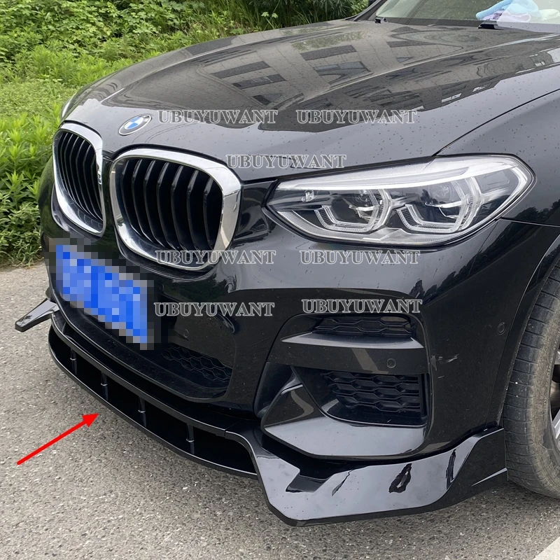 

Разветвитель переднего бампера для BMW X3 G01 Dark Kni 2018-2021
