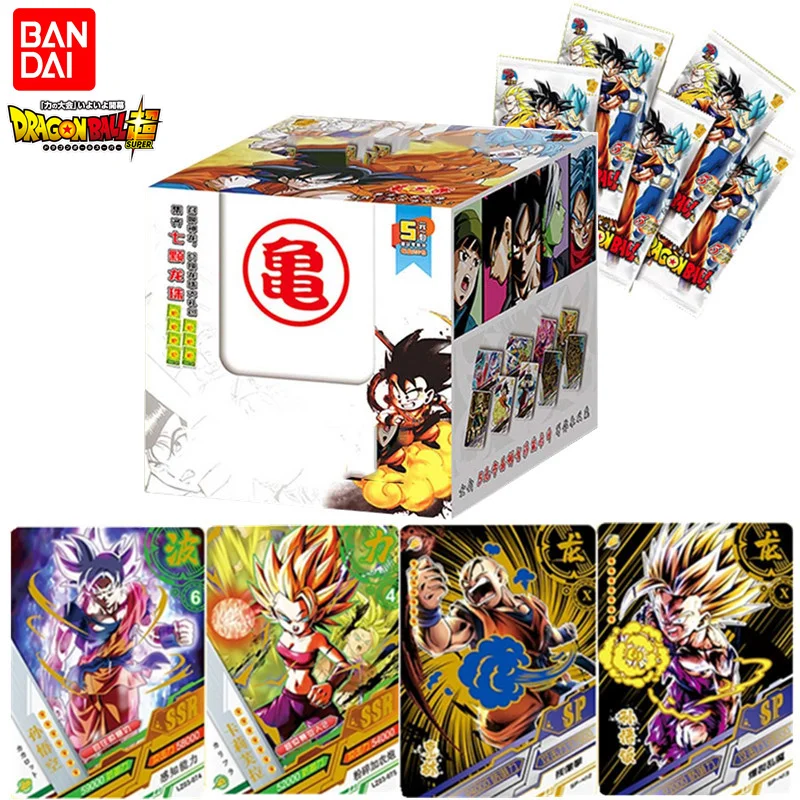 

5/25/100 Pcs Anime Dragon Ball Carte Son Goku Saiyan Vegeta TCG Rare Trading Collection Card Battle Cards for Children Gift Toys