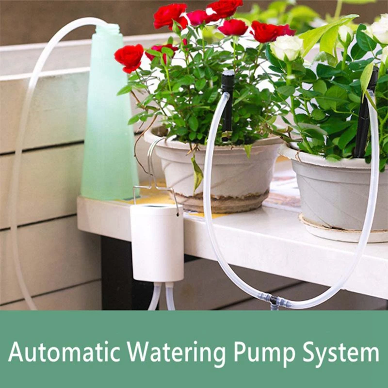 

Automatic Watering Controller Household Miniature Timing Drip Irrigation System Garden Flowers Plants Timing Watering Set