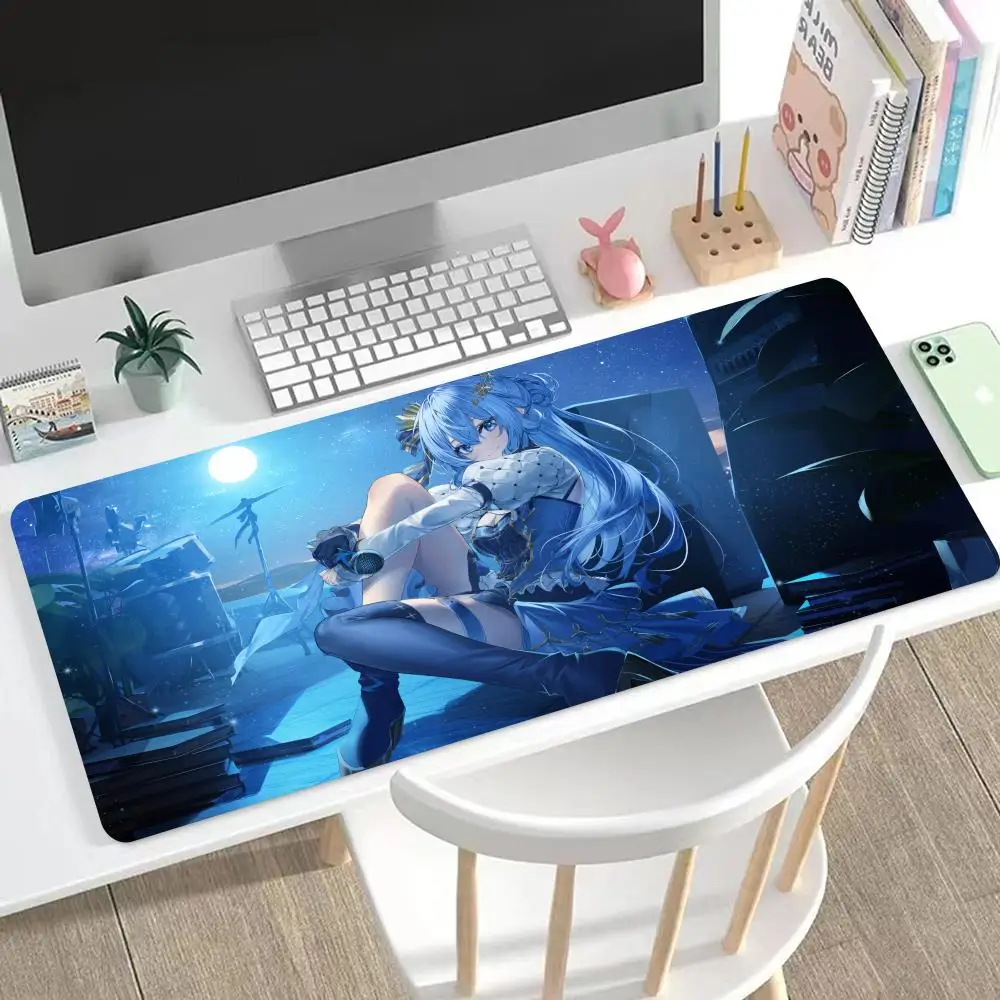Коврик для мыши Hoshimachi Suisei Hololive, большой коврик для клавиатуры и мыши, нескользящий резиновый игровой коврик для мыши, коврик для ноутбука (art.: 3920dbc66a425) - 3920dbc66a425