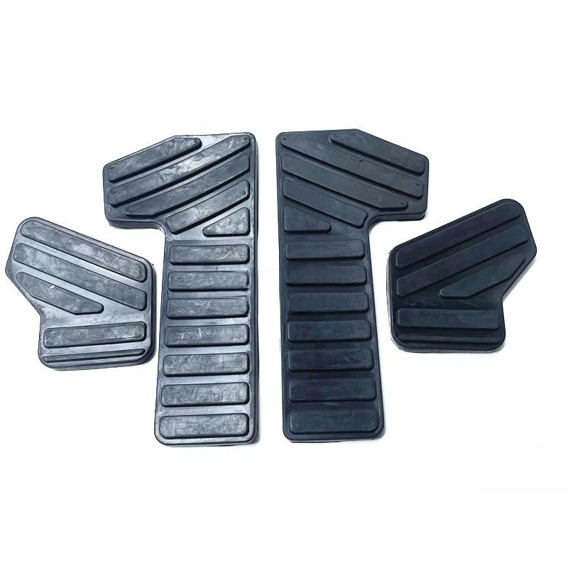 

For Hyundai R80/150/210/215/225/305-7 Excavator Walking Foot Pedal Rubber Cover Foot Leather Foot Rubber High Quality Parts