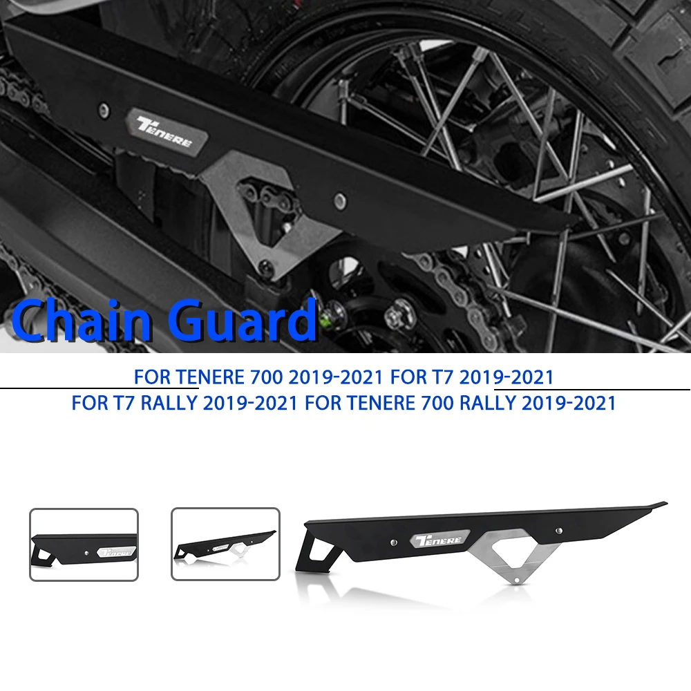 

Motorcycle Parts Rear Belt Frame Guard Cover Protector For Yamaha Tenere 700 Tenere700 2019 2020 2021 Chain Decorative Guard