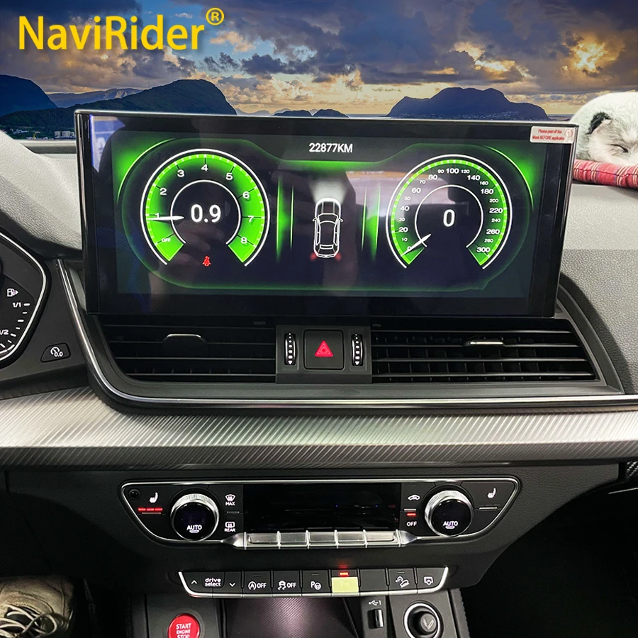 

12.3'' 8+256G Car Multimedia Player GPS Navigation Radio Android 13 For Audi Q5 Q5L 2018 2019 2022 Wireless CarPlay Video Stereo