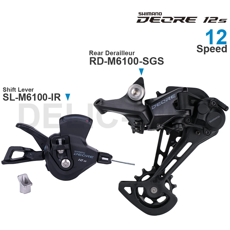 Задний переключатель передач SHIMANO DEORE M6100 SLX 12 Скоростей оригинальные детали -