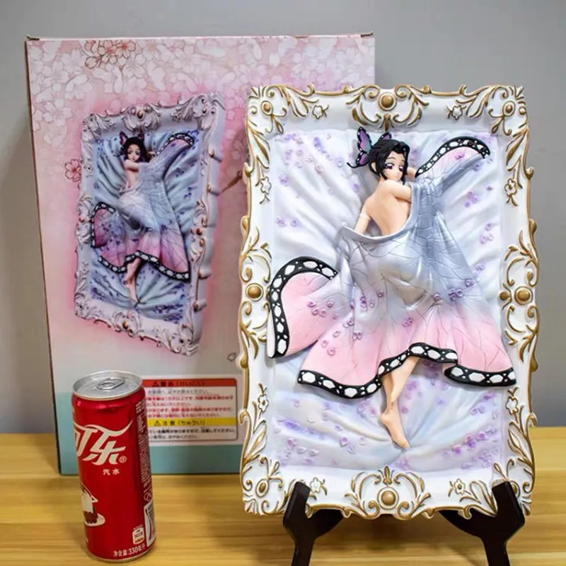 

Anime Demon Slayer Figure Photo Frame Nezuko Kochou Shinobu Figure Decorate PVC Action Figure Model Toys Collection Gifts