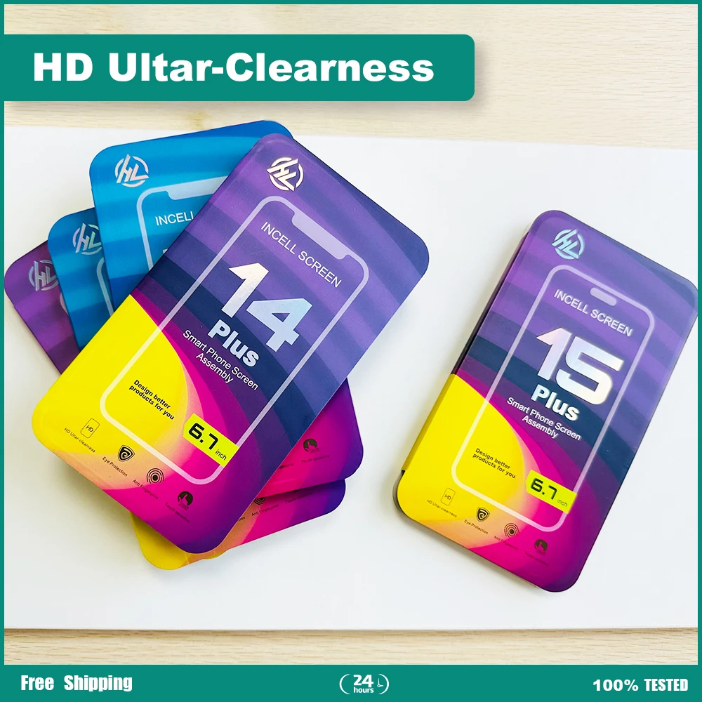 ЖК-дисплей HL для iPhone X XS XSMAX 11PRO 11ProMax 12 12PRO 13 13MINI 14 15PLUS сенсорный экран с цифровым