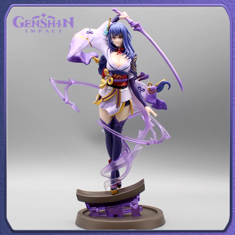 Genshin Impact Figure Beelzebul Action Figure 26cm Pvc Statue Figurine Illuminate Anime Game Collectible Model Doll Toys Gift