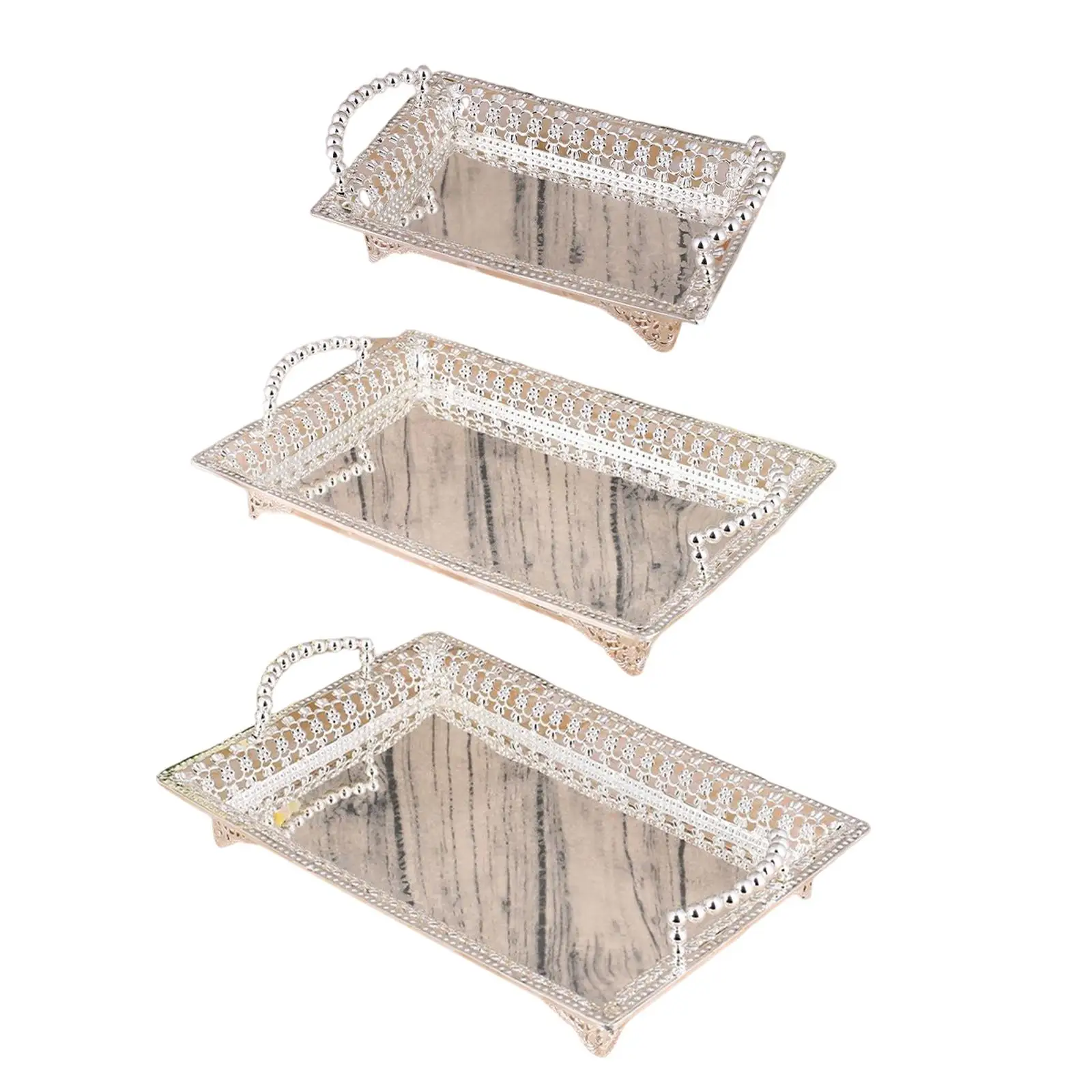 

Dessert Cake Serving Tray Fruit Plates for Table Decor Wedding Kitchen