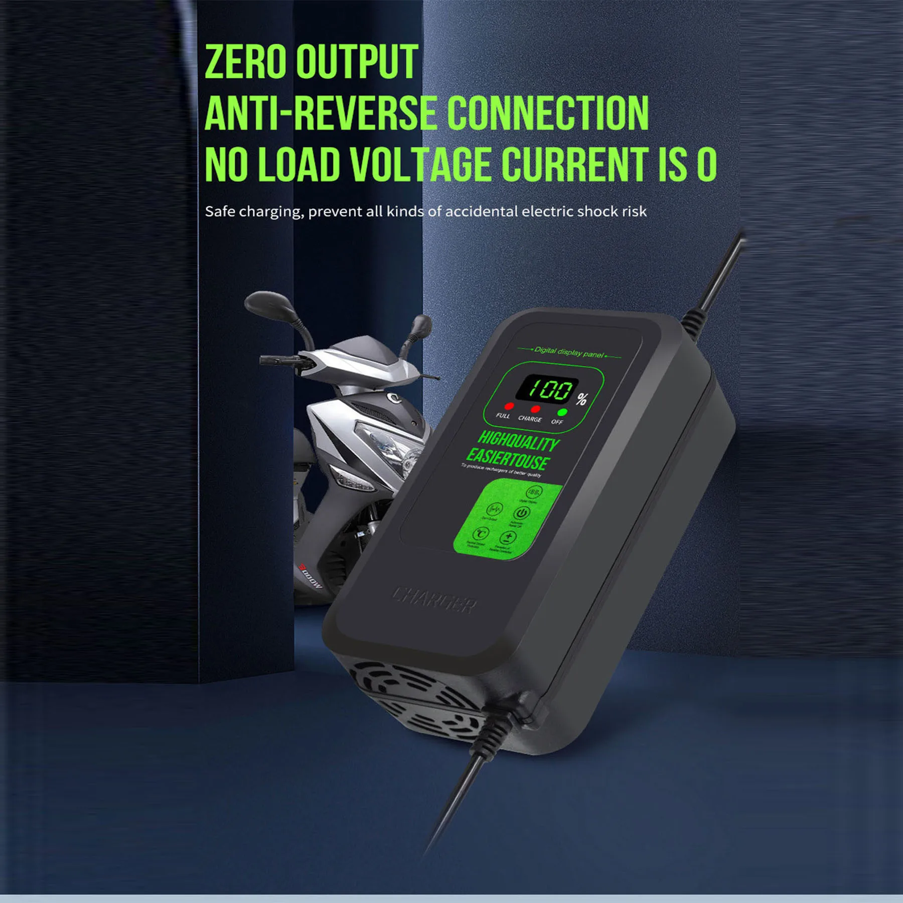 Зарядное устройство зарядное 60 в 20 Ач для скутеров электрических велосипедов