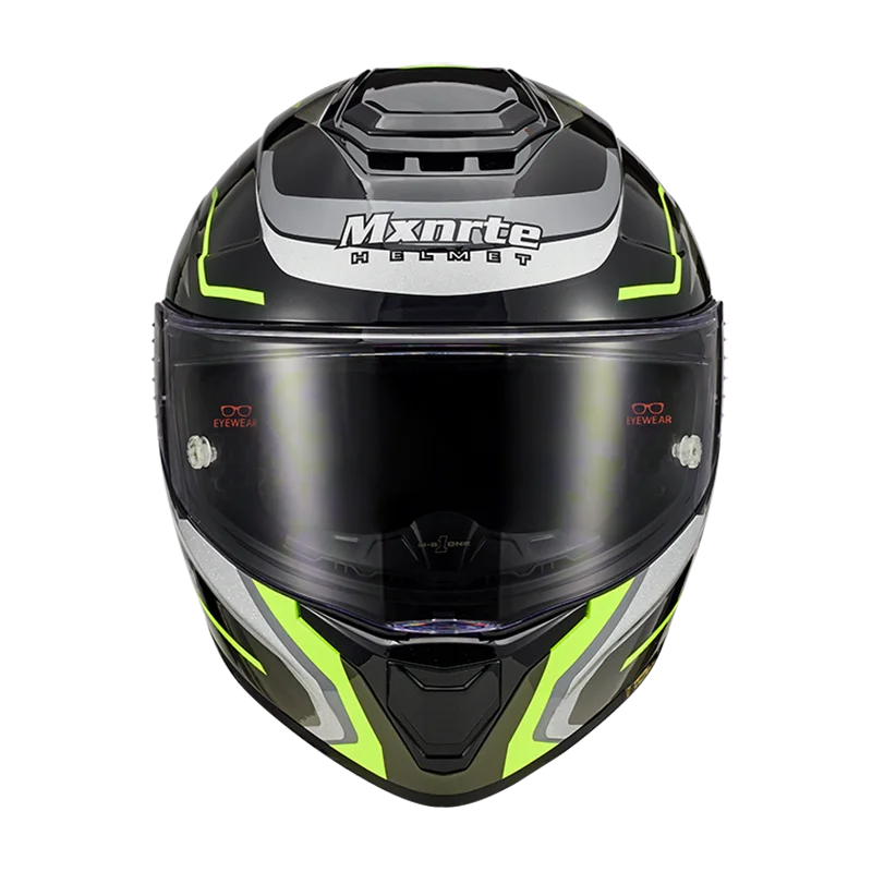 Orignal Mxnrte Black Yellow Gatling Helmet Men and Women Full Face Off-Road Safety Motorcycle Capacete Casque