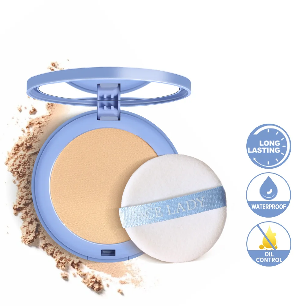 

SACE LADYSilky Mist FlatbreadOil Control Makeup Powder Velvet MatteLoose Powder Moisturizing Pressed Powder Concealer Waterproof