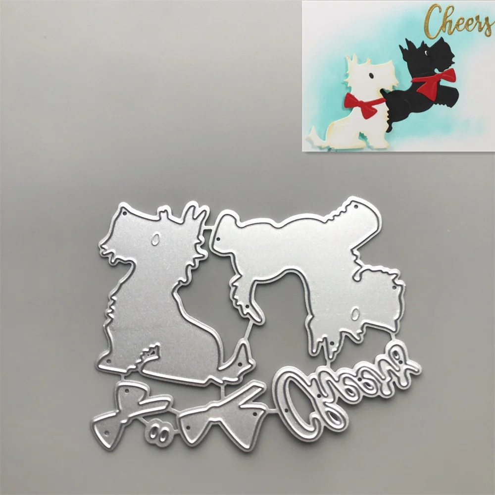 

Штампы для высечки в виде собаки, для скрапбукинга