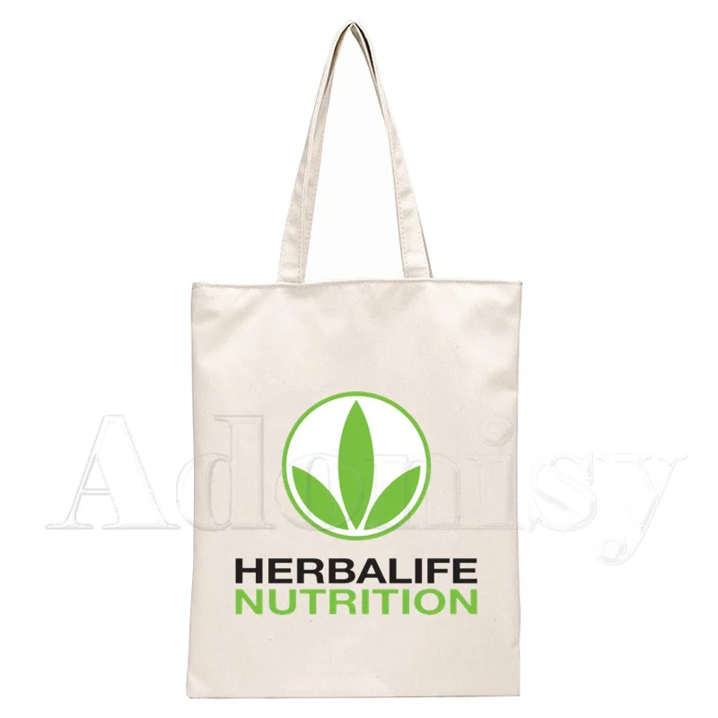 

This Mom Loves Herbalife Nutrition Queen Canvas Shoulder Tote Bag for Women Handbags Eco Reusable Shopping Bag Vintage Bags