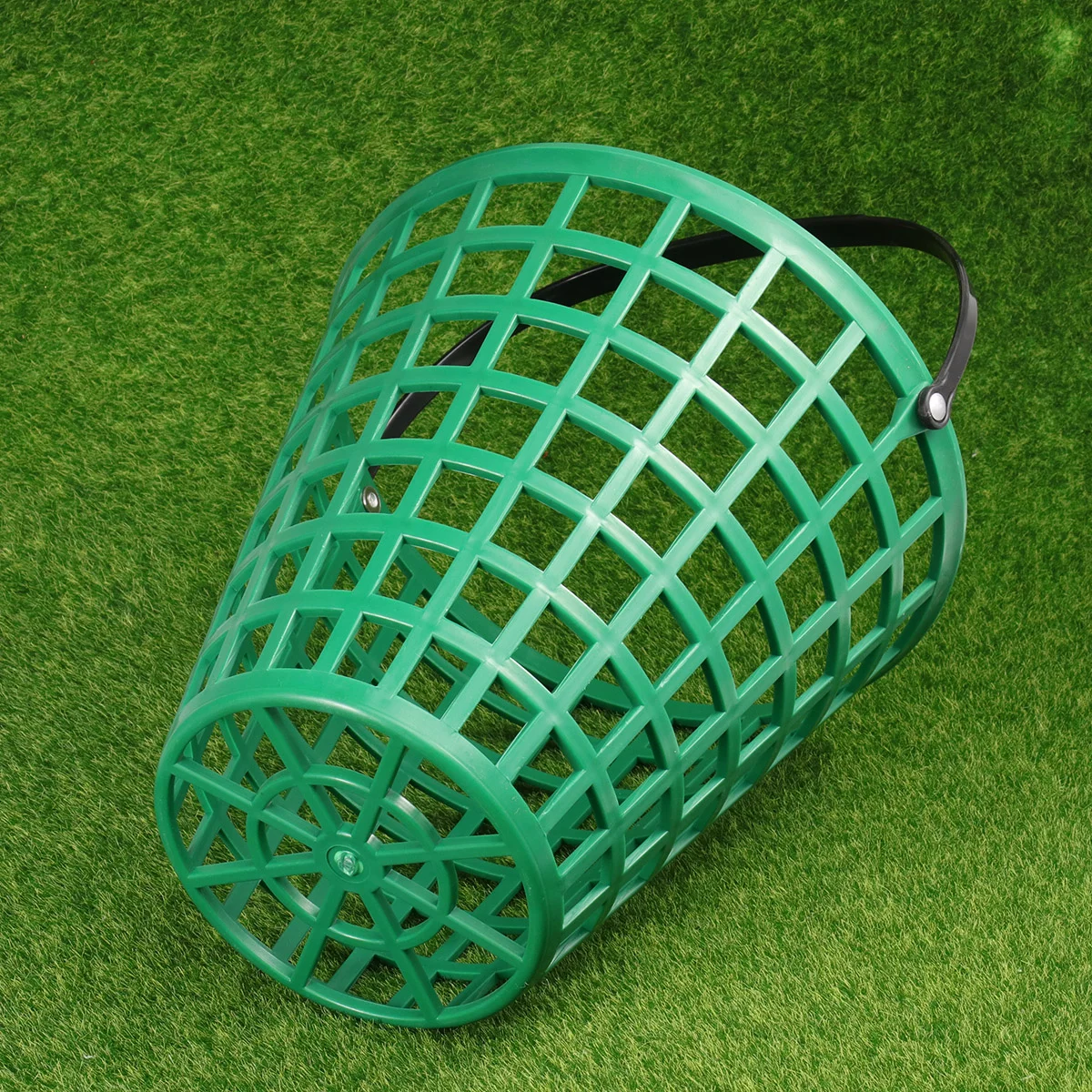 

Balls Baskets Buckets Golfball Container Holder Carrying Basket for Home Outdoor Sports ( Green, Can Pack 100pcs )